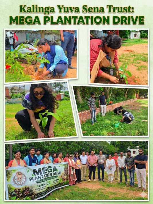 100+ Saplings Planted: Empowering Youth for Environmental Action 🌱😇